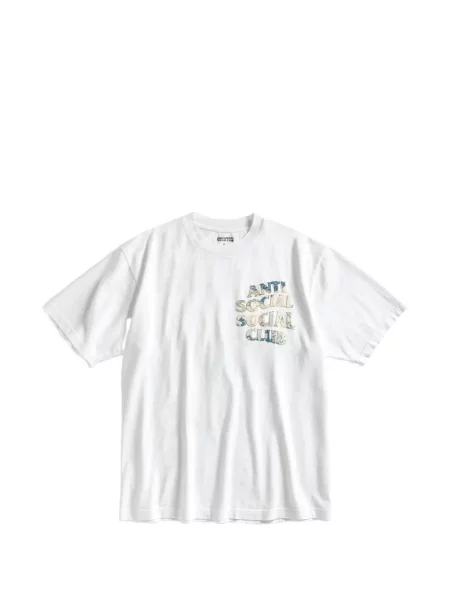 Tricou Anti Social Social Club alb