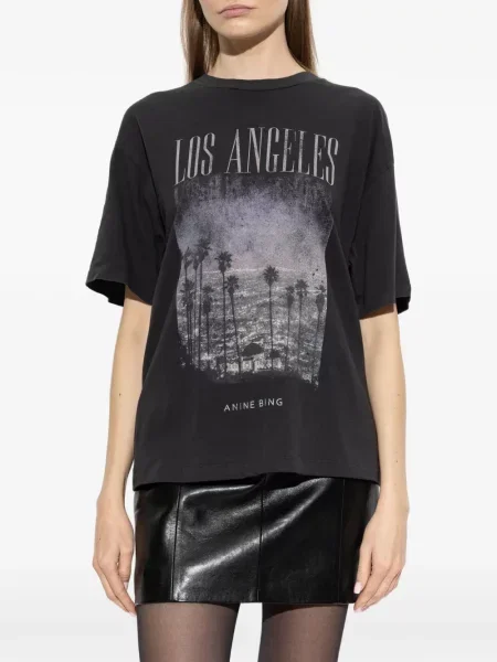 Tricou Anine Bing cu imagine negru