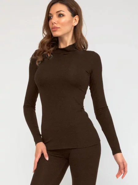 Водолазка Roksana коричневий