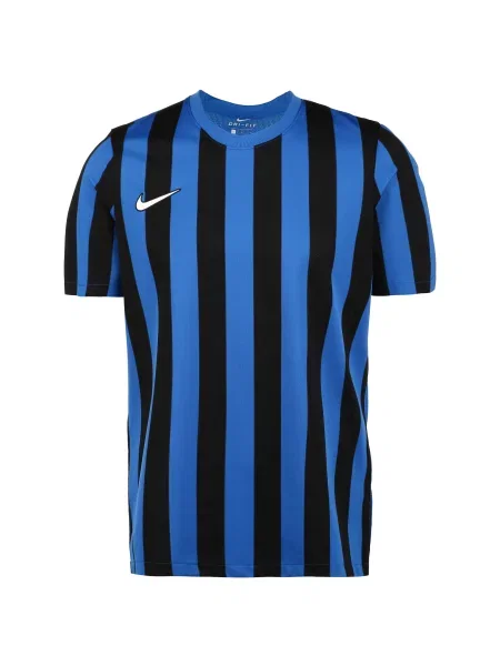 NIKE Tricou funcțional Division IV / negru / alb albastru