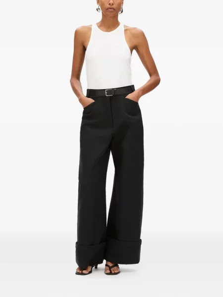 Pantaloni Another Tomorrow negru
