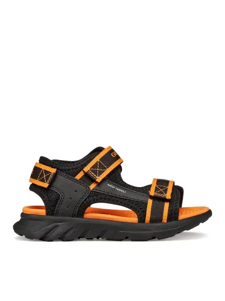 Szandál Geox J Sandal Airadyum Bo S fekete