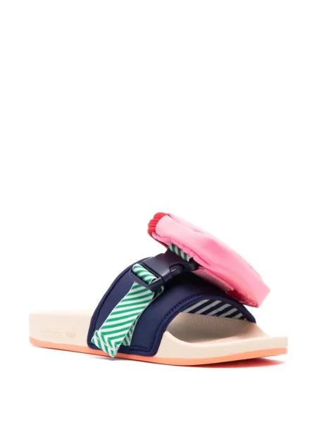 Krótkie sneakersy Adidas niebieskie