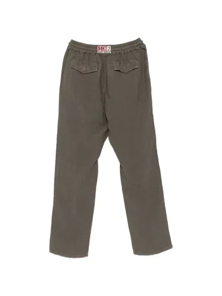 Pantaloni Mc2 Saint Barth de in cu cordon verde