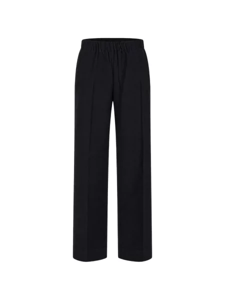 Pantaloni True Avenue de lână albastru