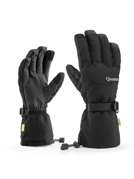 Rękawice narciarskie Qunature Finger Style czarne