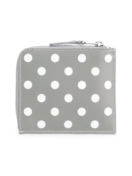 Taškuotas piniginė Comme Des Garçons Wallet pilka