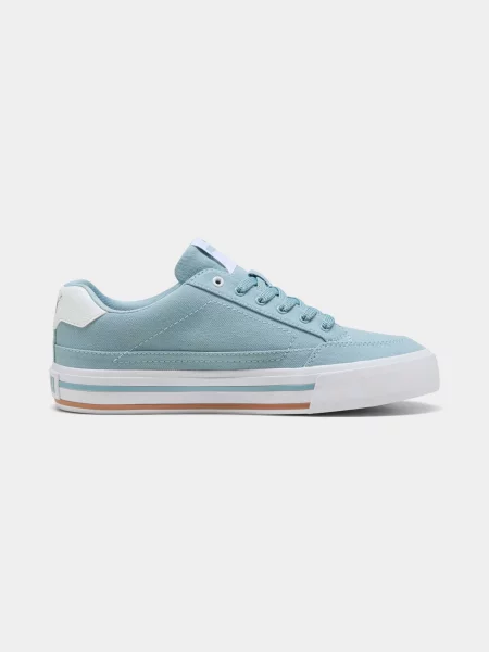 Жіночі Кеди низькі PUMA Court Classic Vulc Fs комбінований верх синій