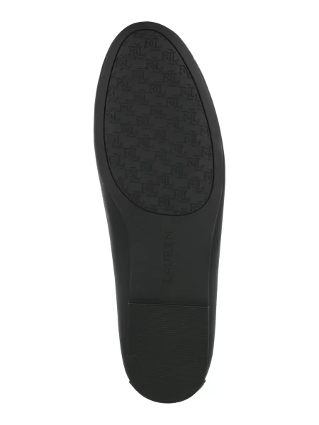 Mokasíny Lauren Ralph Lauren čierna