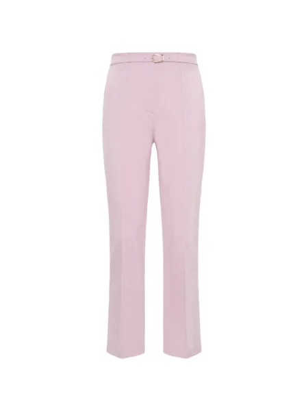 Cu centură pantaloni Dorothee Schumacher roz