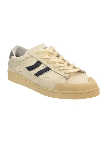 Sneakersy Coolway skórzane białe
