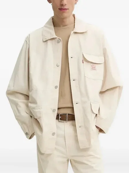 Blugi evazați Levi's® din piele de căprioară albastru