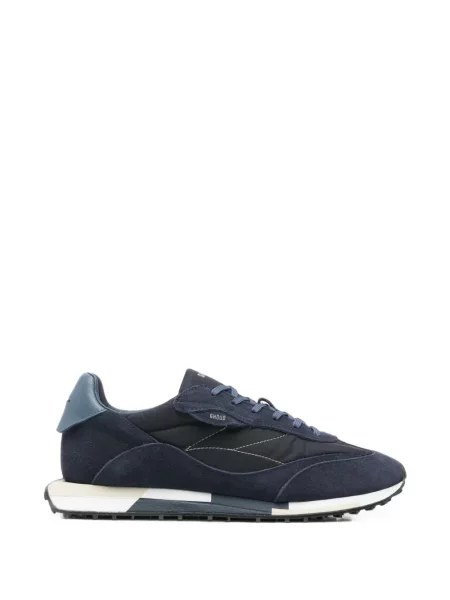 Sneakerși Ghōud din piele de căprioară albastru