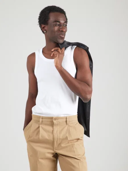 DRYKORN Tricou NATHAN' alb