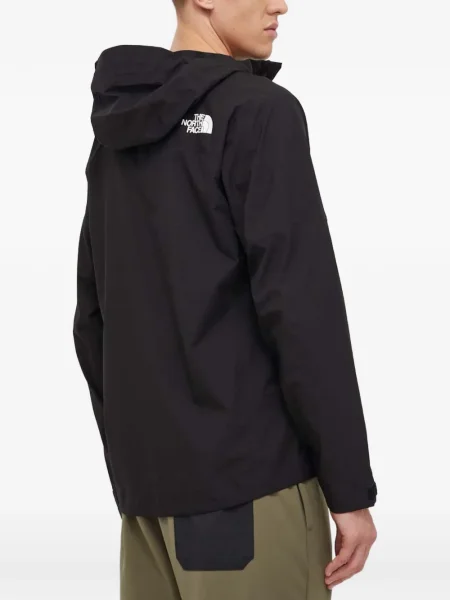 Geacă The North Face cu glugă negru