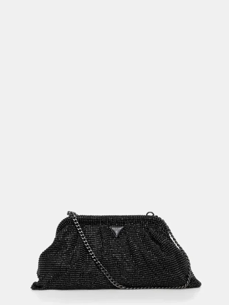 Чанта тип портмоне Guess черно