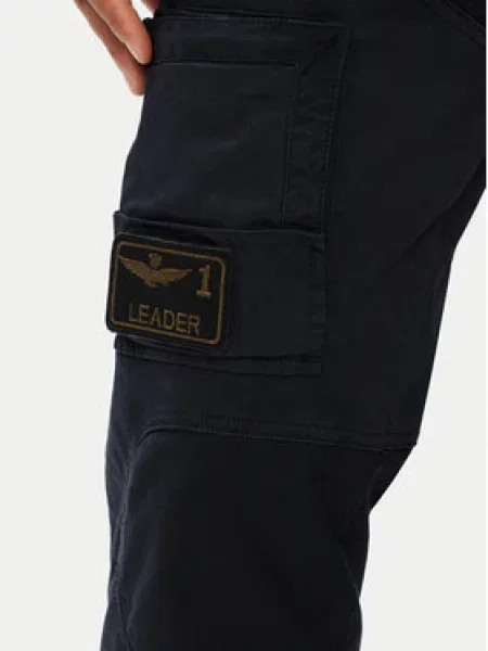 Aeronautica Militare Cargo stiliaus kelnės Tamsiai mėlyna