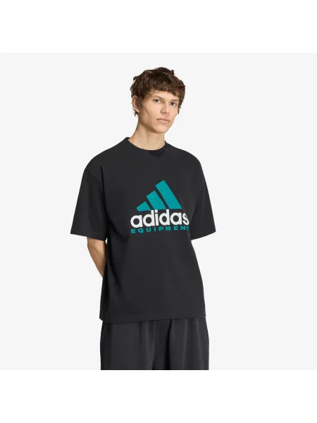 Tricou adidas Equipment Logo Tee Black M negru
