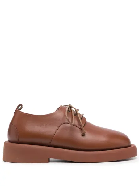 Pantofi derby Marsell din piele maro