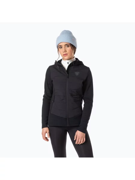 Geacă pentru femei Rossignol Classique Hybrid Clim black negru