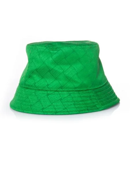 Czapka Bottega Veneta zielona