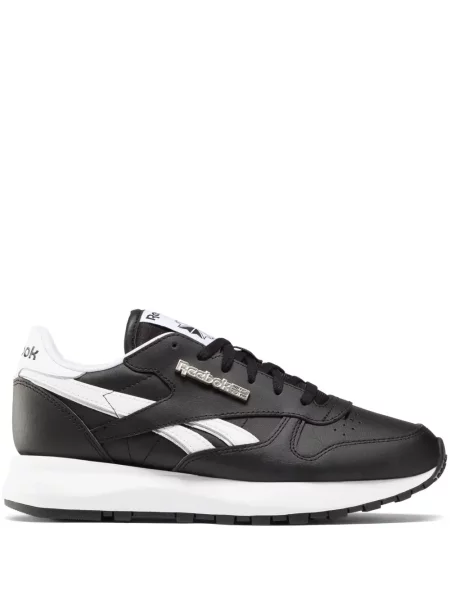 Sneakerși Reebok din piele negru