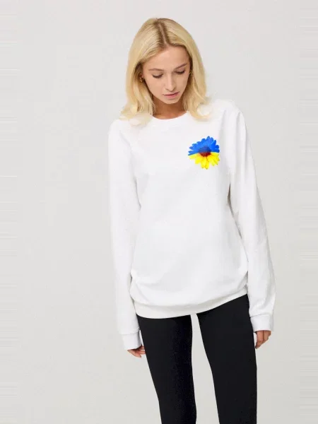 Світшот YAPPI білий