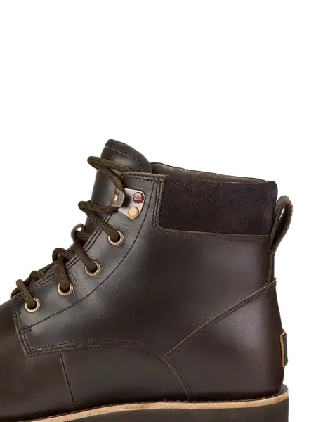 Μπότες over the knee Ugg με κορδόνια με δαντέλα πεζοπορίας καφέ