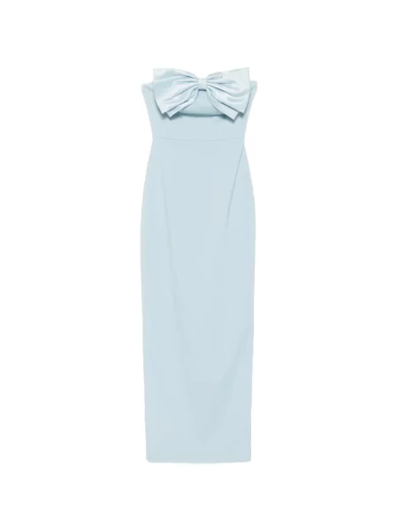 Rochie maxi Leen Mougrhabi cu funde albastru
