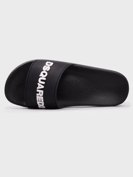 Шлепанцы Dsquared2 черные