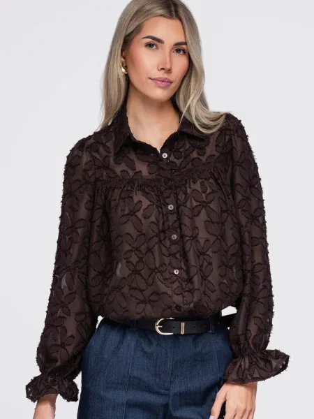 Bluza Ombre plava