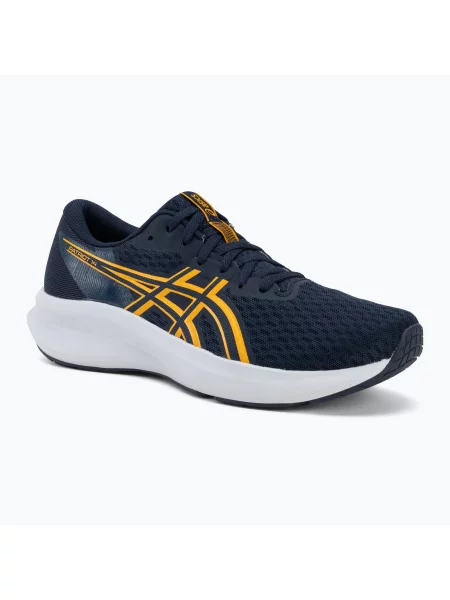 Мъжки обувки за бягане ASICS Patriot 14 midnight/yamabuki черно