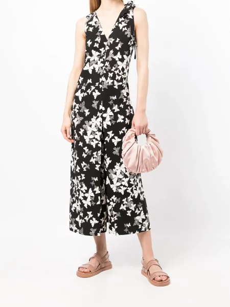 Salopetă Red Valentino cu imagine alb
