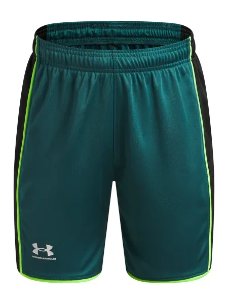 UNDER ARMOUR Sportovní kalhoty zelená / tmavě zelená / černá bílá