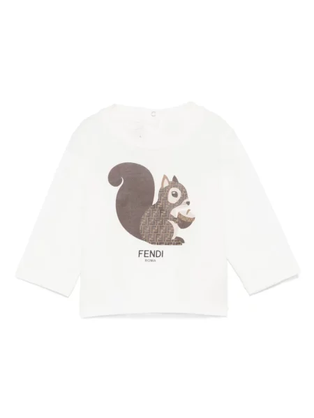 Тениска Fendi бяло