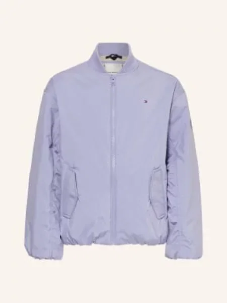 TOMMY HILFIGER Přechodná bunda lenvandulová fialová