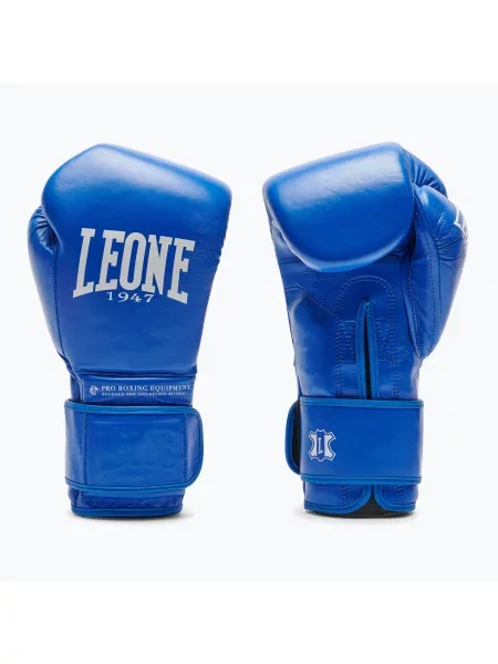 Рукавиці боксерські LEONE The Greatest blue сині