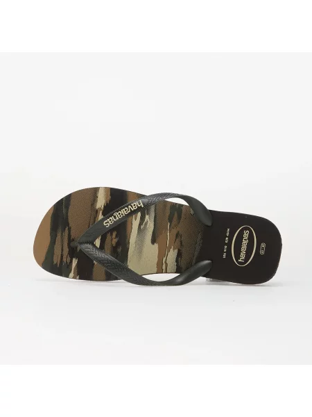 Sneakers Havaianas Top Camu Black/ Green Olive EUR negru