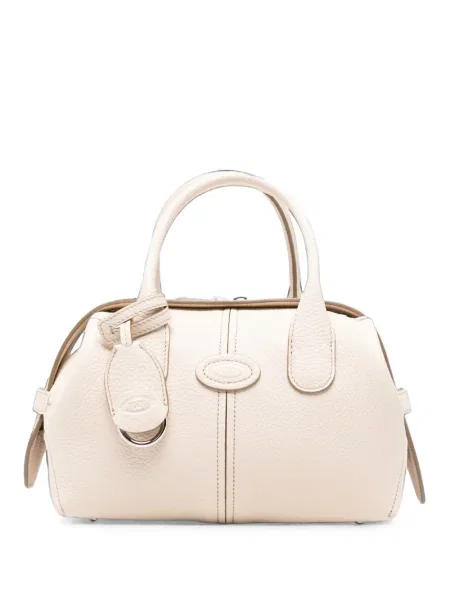 Geantă shopper Tod's din piele cu autograf