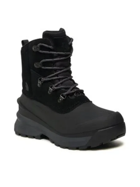 Cizme de zăpadă The North Face Chilkat Lace Wp negru