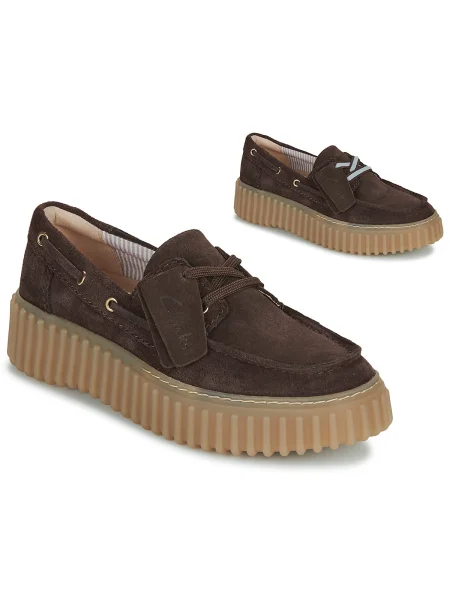 Pantofi Clarks maro