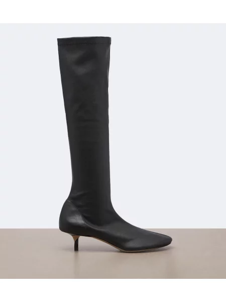 Cizme Jacquemus din piele negru