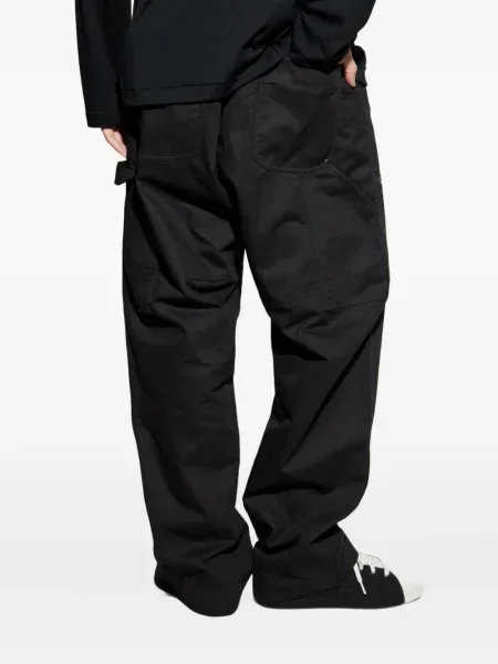 Pantaloni Y-3 cu cataramă negru