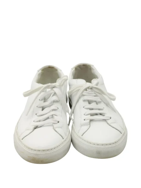 Sneakerși Common Projects din piele alb