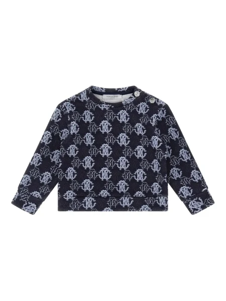 Bluza dziecięca Roberto Cavalli niebieska