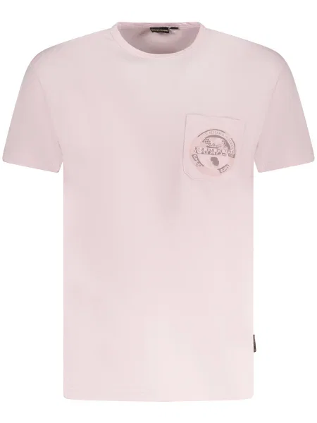 Tricou Napapijri scurt roz