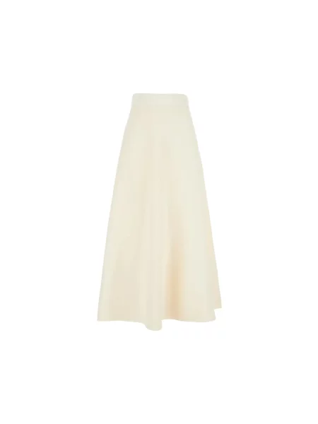 Spódnica midi Max Mara beżowa
