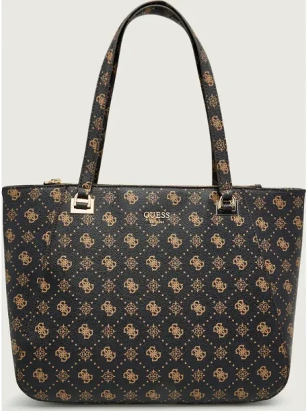Guess Geantă shopper CALEBRA maro