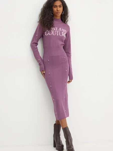 Versace Jeans Couture rochie violet