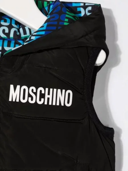 Kamizelka dziecięca Moschino czarna